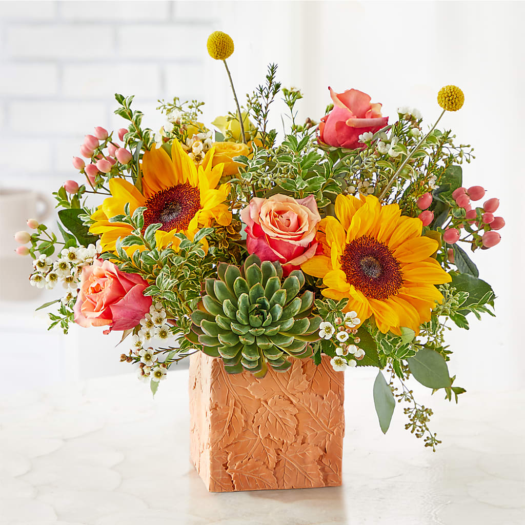 Sunflower Season Bouquet – HILL'S FLOWERS AND EVENTS, San Jose CA