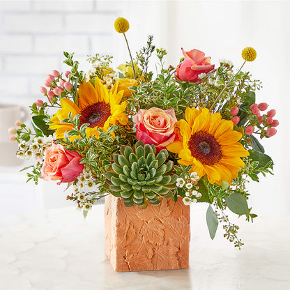 Sunflower Season Bouquet – HILL'S FLOWERS AND EVENTS, San Jose CA