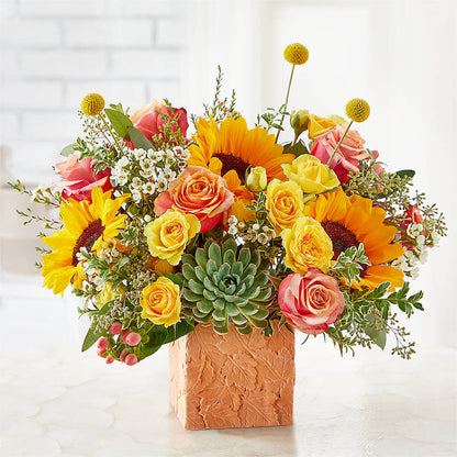 Sunflower Season Bouquet – HILL'S FLOWERS AND EVENTS, San Jose CA
