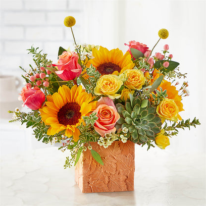 Sunflower Season Bouquet – HILL'S FLOWERS AND EVENTS, San Jose CA