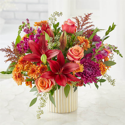 Burgundy Landscape Bouquet – HILL'S FLOWERS AND EVENTS, San Jose CA