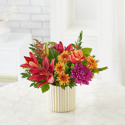 Burgundy Landscape Bouquet – HILL'S FLOWERS AND EVENTS, San Jose CA