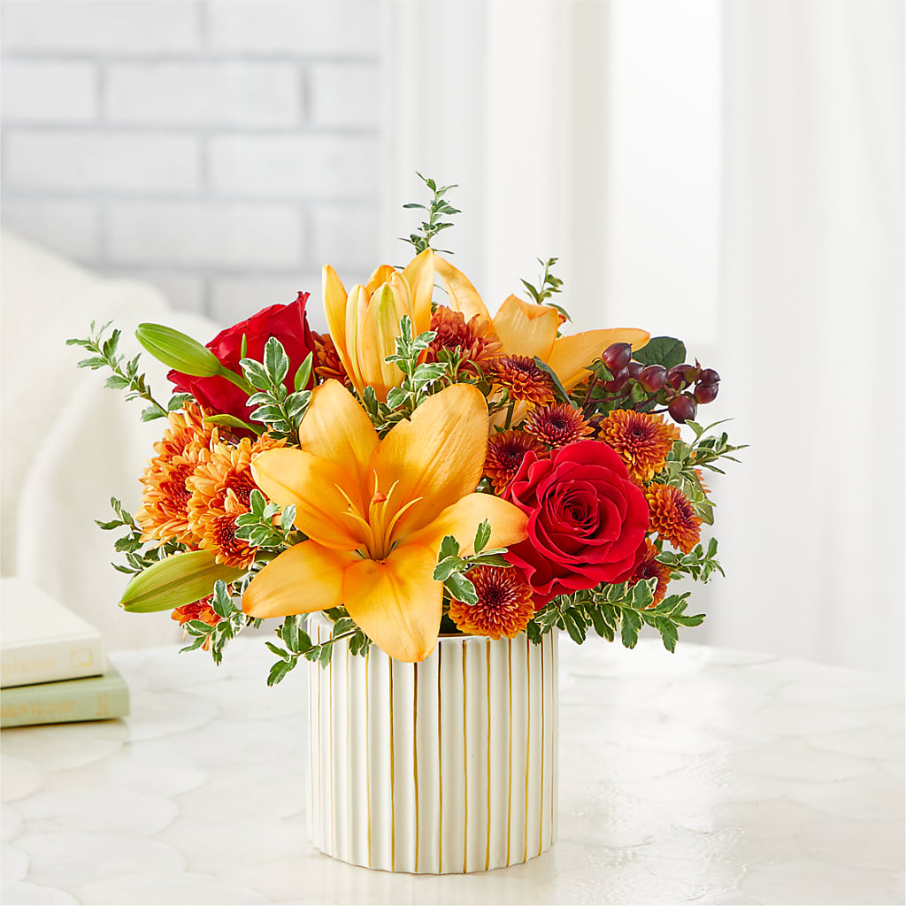 Scarlet Skies Bouquet – HILL'S FLOWERS AND EVENTS, San Jose CA