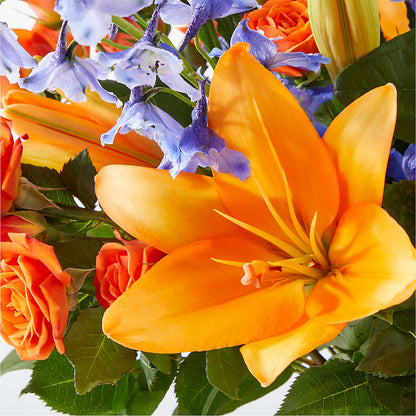 Radiant Citrus Bouquet – HILL'S FLOWERS AND EVENTS, San Jose CA
