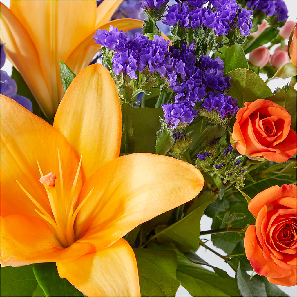 Radiant Citrus Bouquet – HILL'S FLOWERS AND EVENTS, San Jose CA