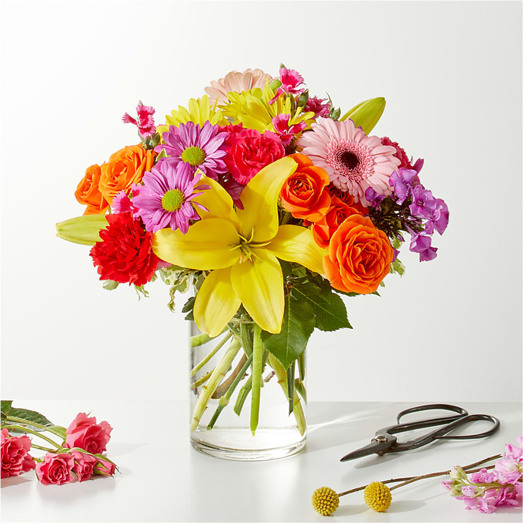 Cue the Confetti - A Florist Original – HILL'S FLOWERS AND EVENTS, San Jose CA