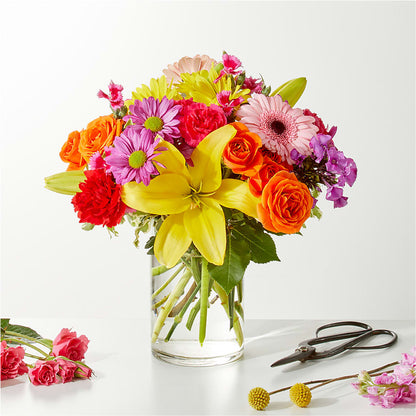 Cue the Confetti - A Florist Original – HILL'S FLOWERS AND EVENTS, San Jose CA