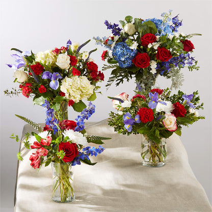 Star Spangled - A Florist Original – HILL'S FLOWERS AND EVENTS, San Jose CA