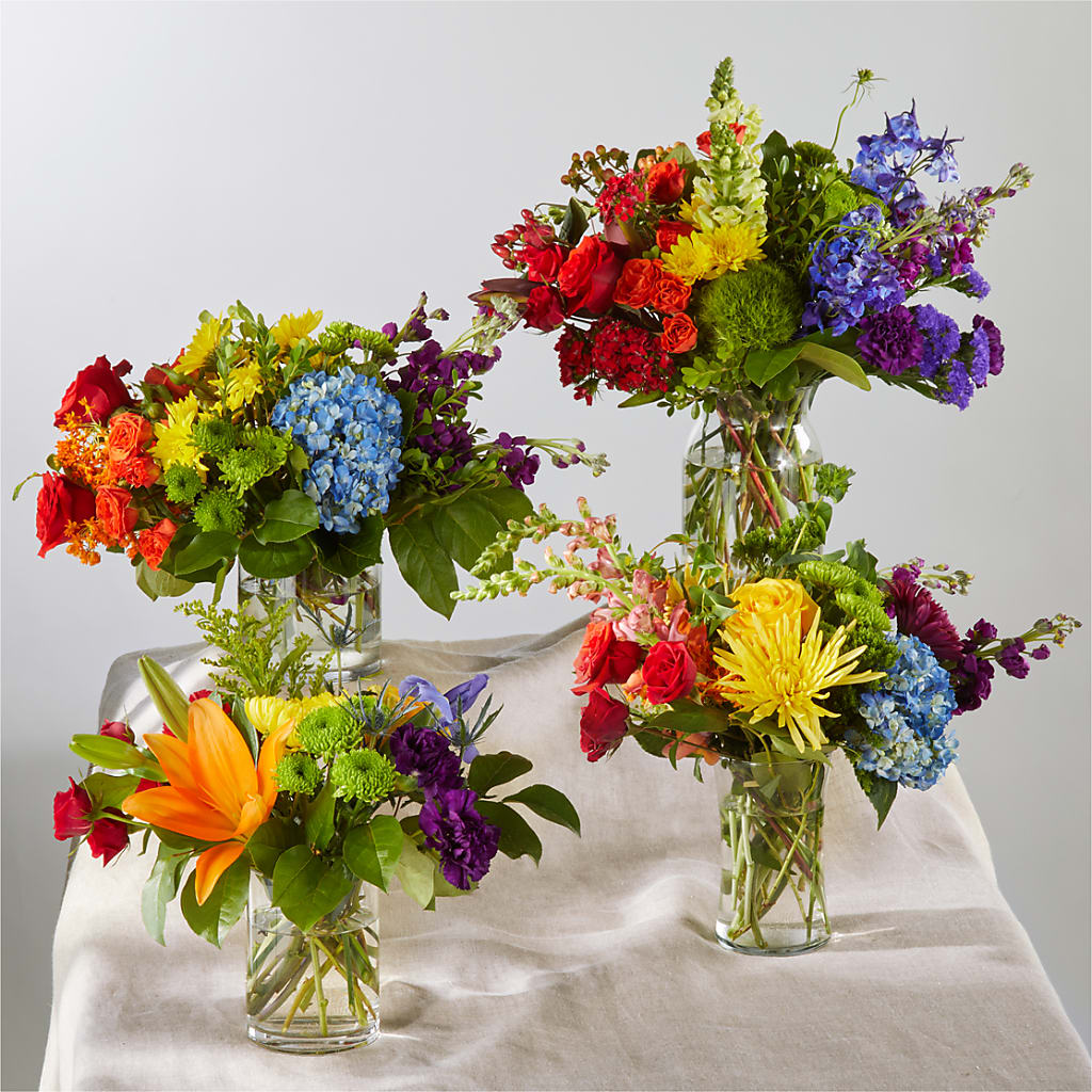 Summer Spectra - A Florist Original – HILL'S FLOWERS AND EVENTS, San Jose CA