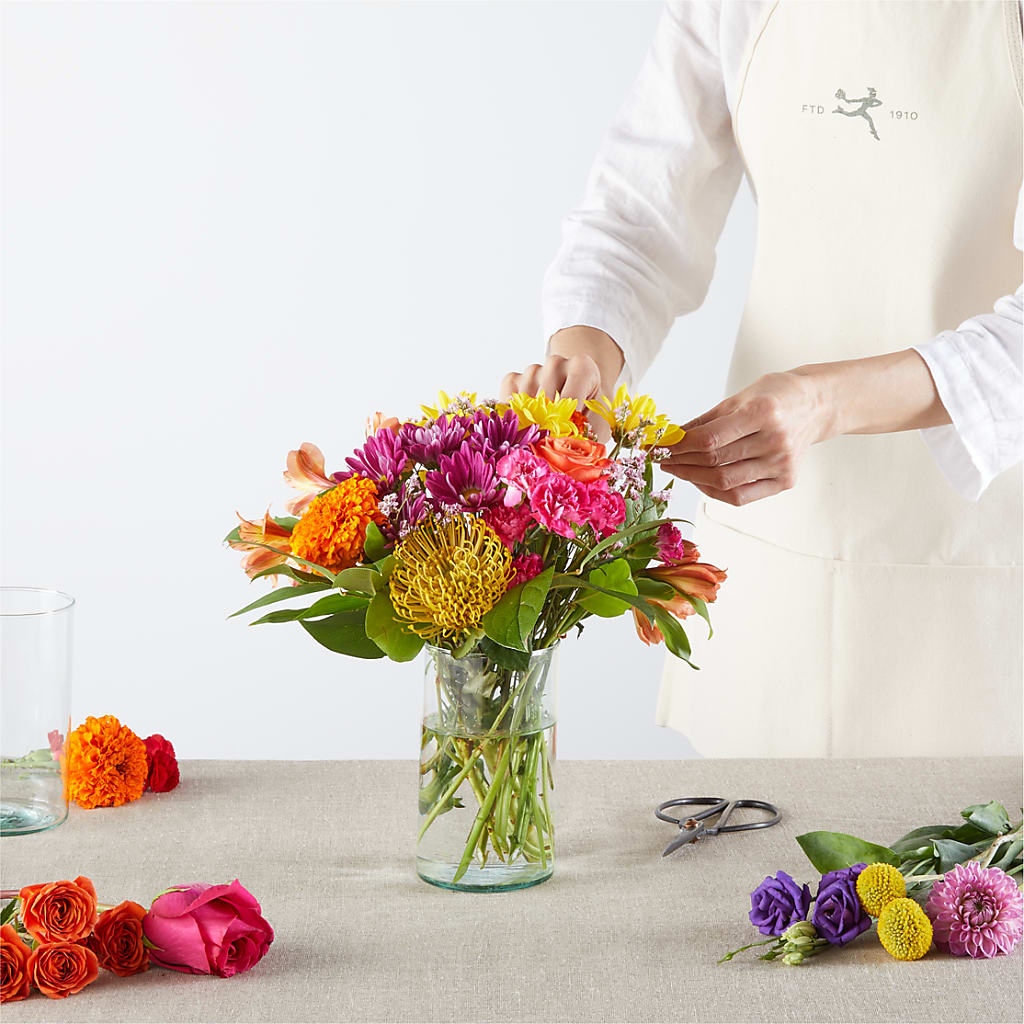 Feast of Color – A Florist Original – HILL'S FLOWERS AND EVENTS, San Jose CA