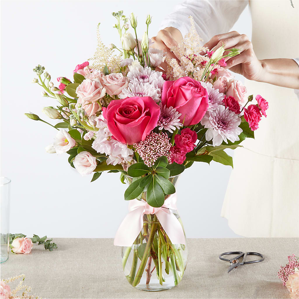 Pink Ribbon - A Florist Original – HILL'S FLOWERS AND EVENTS, San Jose CA