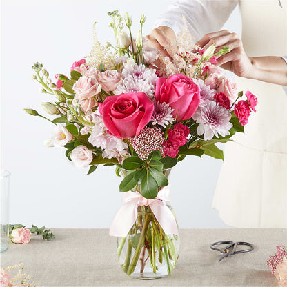 Pink Ribbon - A Florist Original – HILL'S FLOWERS AND EVENTS, San Jose CA