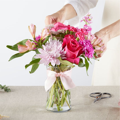 Pink Ribbon - A Florist Original – HILL'S FLOWERS AND EVENTS, San Jose CA