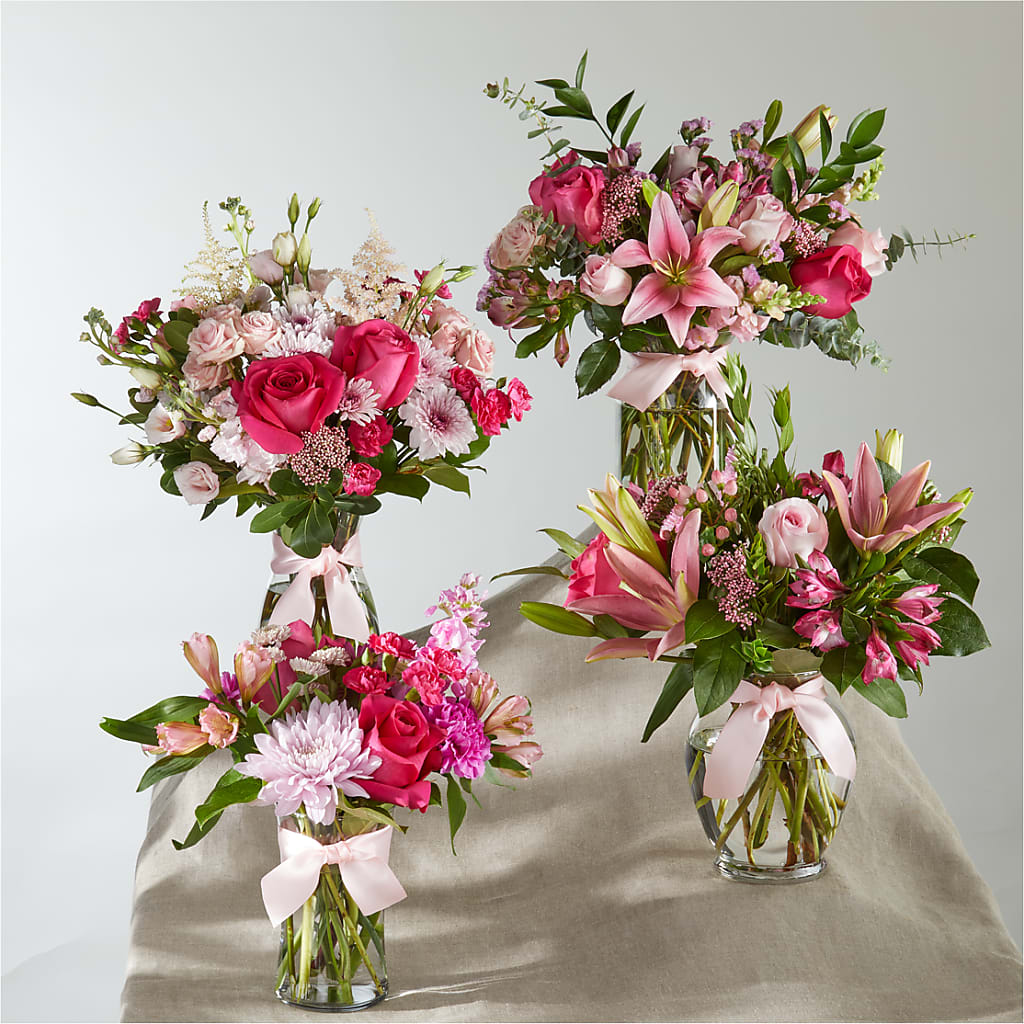 Pink Ribbon - A Florist Original – HILL'S FLOWERS AND EVENTS, San Jose CA