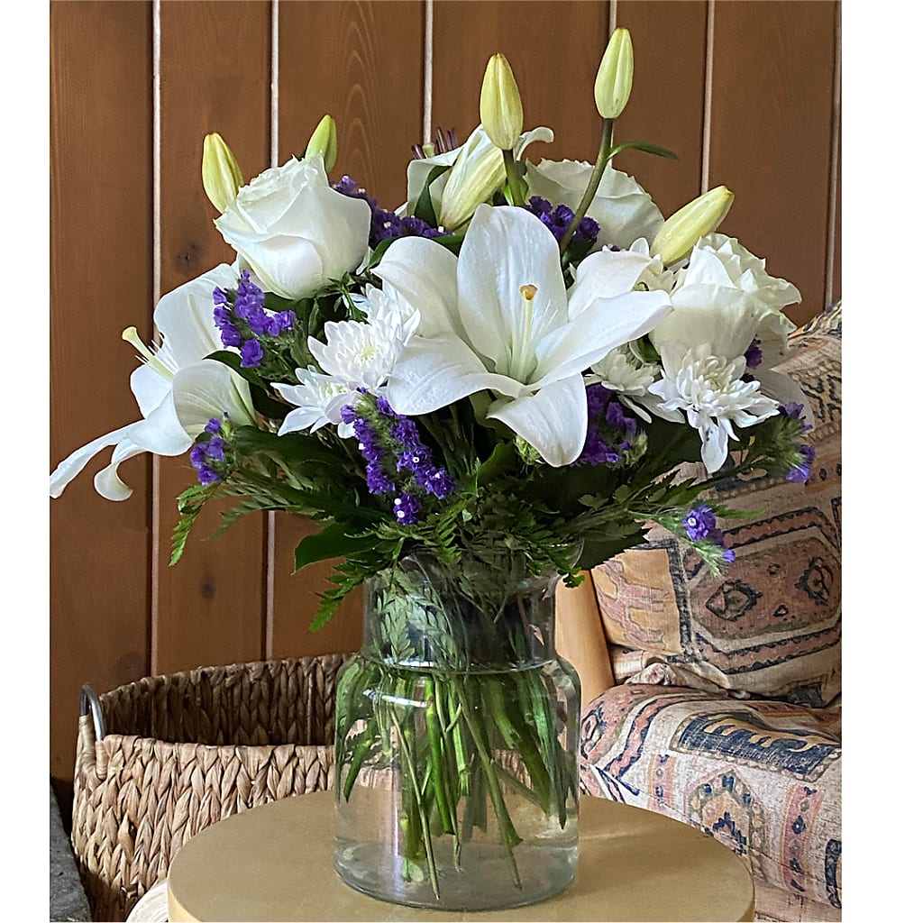 Beyond Blue Bouquet – HILL'S FLOWERS AND EVENTS, San Jose CA