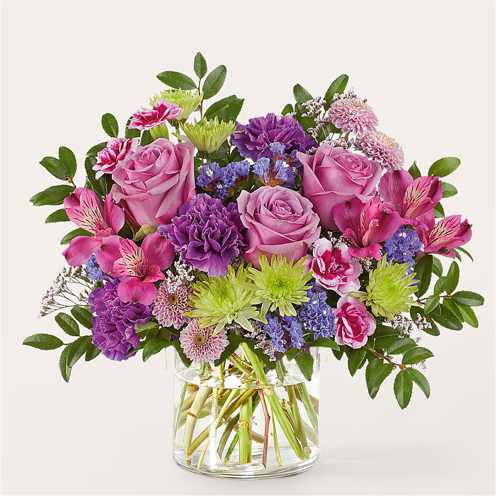 Glass Half Full Bouquet – HILL'S FLOWERS AND EVENTS, San Jose CA