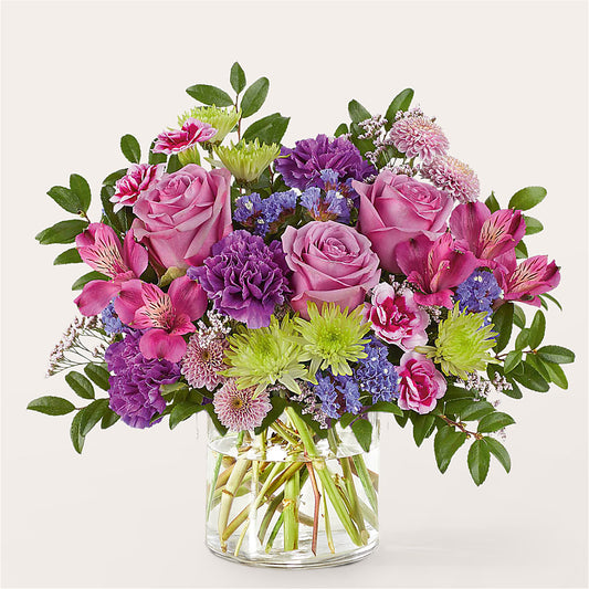 Glass Half Full Bouquet – HILL'S FLOWERS AND EVENTS, San Jose CA
