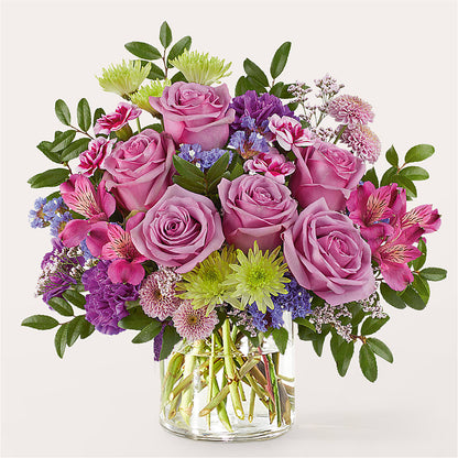 Glass Half Full Bouquet – HILL'S FLOWERS AND EVENTS, San Jose CA