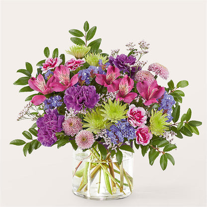 Glass Half Full Bouquet – HILL'S FLOWERS AND EVENTS, San Jose CA
