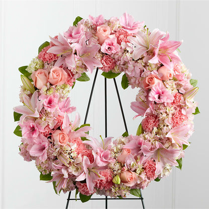 Loving Remembrance Wreath – HILL'S FLOWERS AND EVENTS, San Jose CA