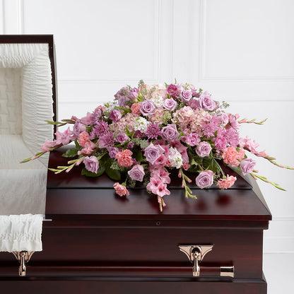 Immorata Casket Spray – HILL'S FLOWERS AND EVENTS, San Jose CA