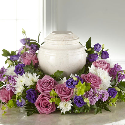 Blooming Sympathy Cremation Adornment – HILL'S FLOWERS AND EVENTS, San Jose CA