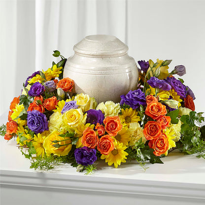 Blossoms of Remembrance Cremation Adornment – HILL'S FLOWERS AND EVENTS, San Jose CA