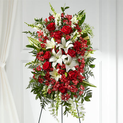 Everlasting Memory Standing Spray – HILL'S FLOWERS AND EVENTS, San Jose CA