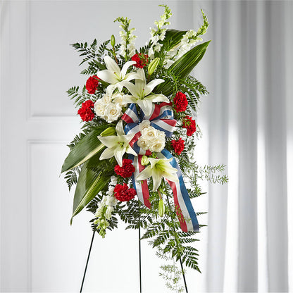 Stars of Life Standing Spray – HILL'S FLOWERS AND EVENTS, San Jose CA
