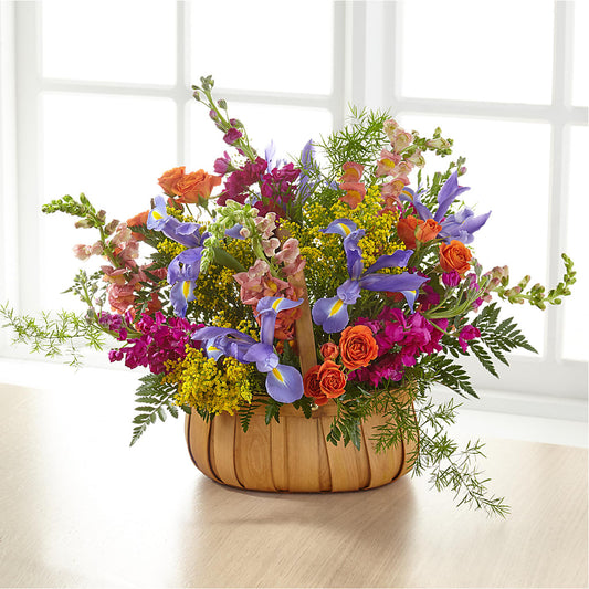 Garden of Life Basket – HILL'S FLOWERS AND EVENTS, San Jose CA