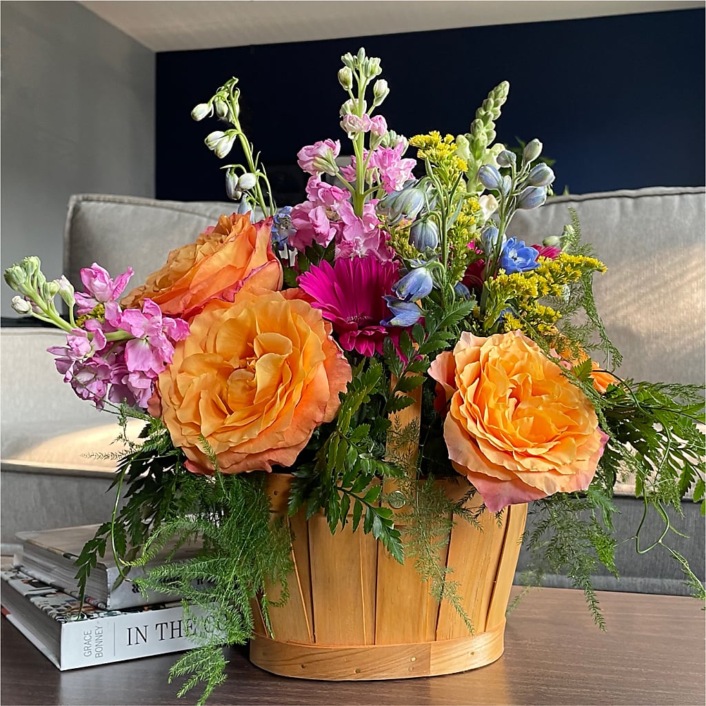 Garden of Life Basket – HILL'S FLOWERS AND EVENTS, San Jose CA