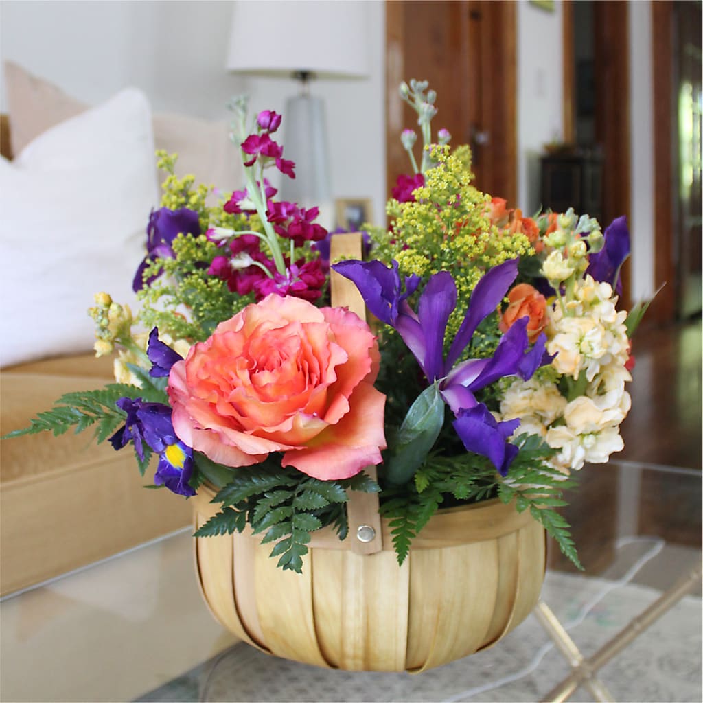 Garden of Life Basket – HILL'S FLOWERS AND EVENTS, San Jose CA