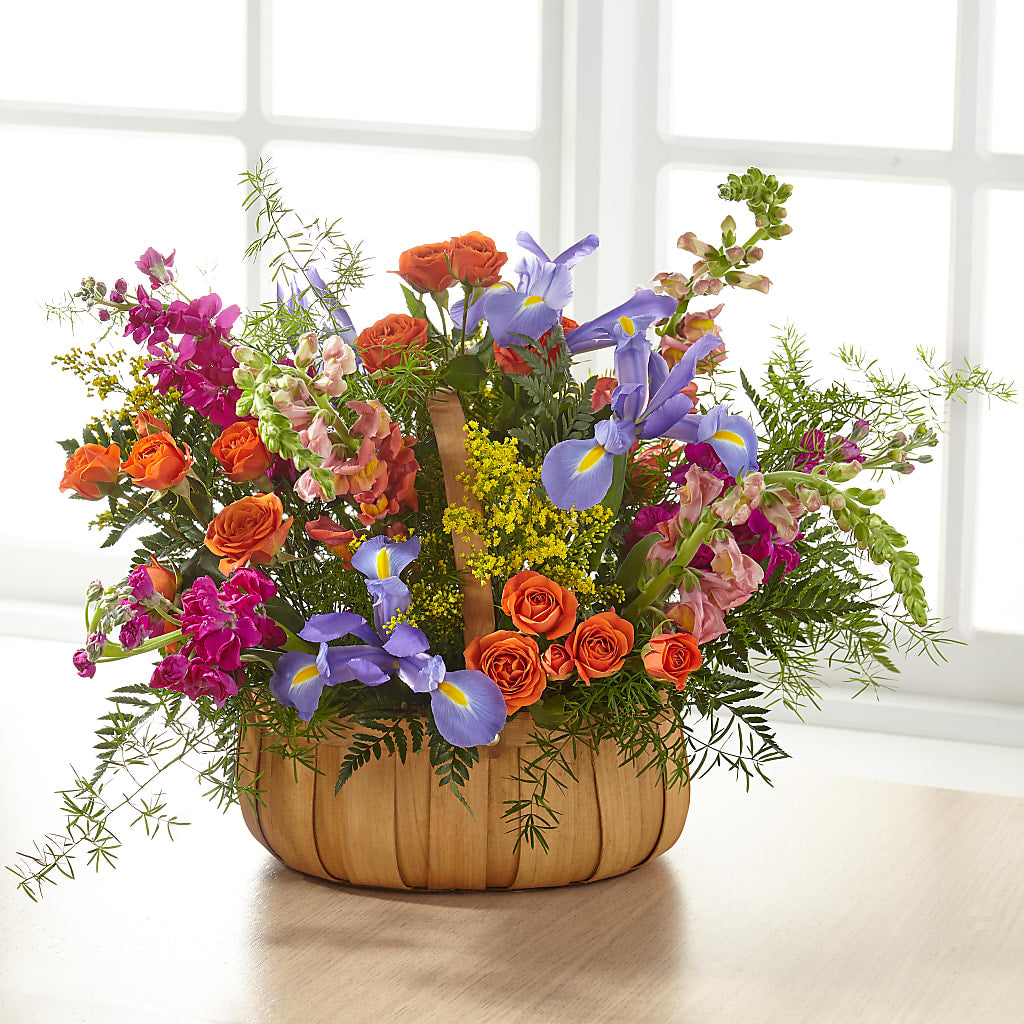 Garden of Life Basket – HILL'S FLOWERS AND EVENTS, San Jose CA