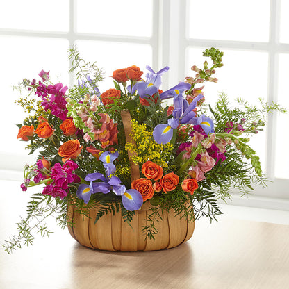Garden of Life Basket – HILL'S FLOWERS AND EVENTS, San Jose CA