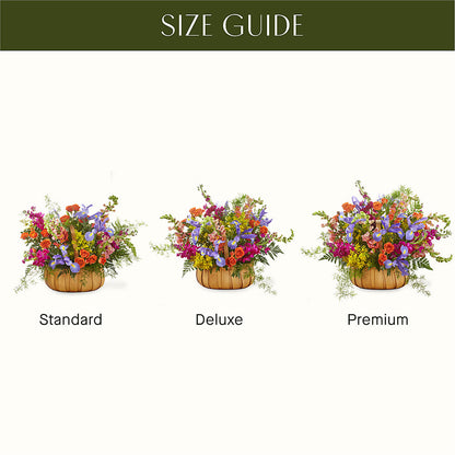 Garden of Life Basket – HILL'S FLOWERS AND EVENTS, San Jose CA