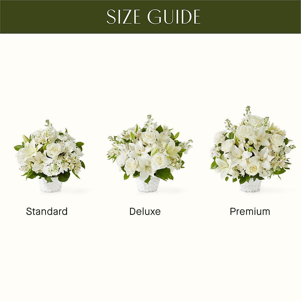 Peaceful Reflections Arrangement – HILL'S FLOWERS AND EVENTS, San Jose CA
