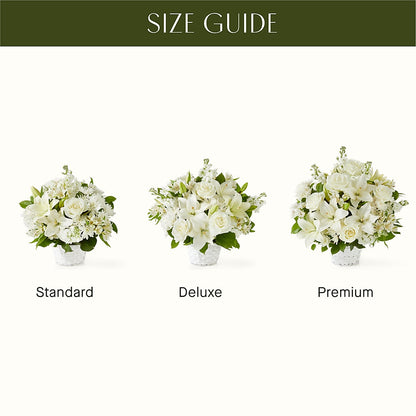 Peaceful Reflections Arrangement – HILL'S FLOWERS AND EVENTS, San Jose CA
