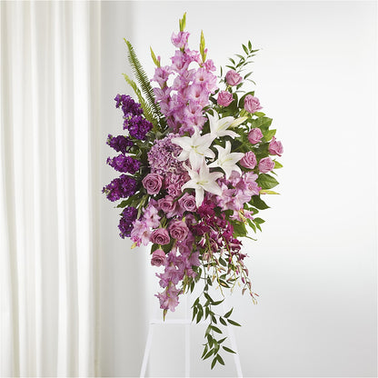 Never Alone Standing Spray – HILL'S FLOWERS AND EVENTS, San Jose CA