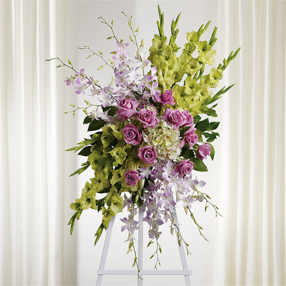 Lasting Legacy Standing Spray – HILL'S FLOWERS AND EVENTS, San Jose CA
