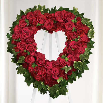 Wholehearted Standing Spray – HILL'S FLOWERS AND EVENTS, San Jose CA