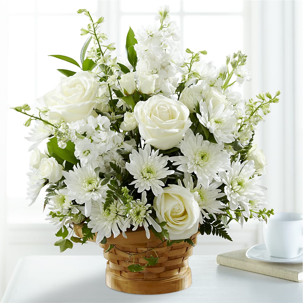 Heartfelt Condolences Arrangement – HILL'S FLOWERS AND EVENTS, San Jose CA