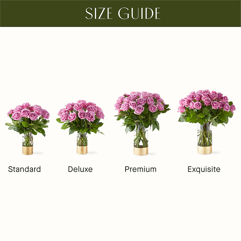 Secret Admirer Lavender Rose Bouquet – HILL'S FLOWERS AND EVENTS, San Jose CA