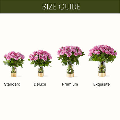 Secret Admirer Lavender Rose Bouquet – HILL'S FLOWERS AND EVENTS, San Jose CA