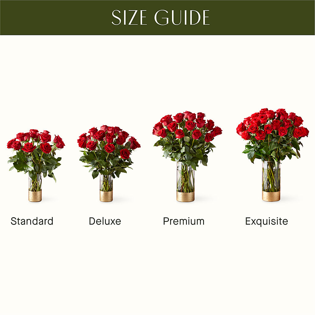 Classic Love Red Rose Bouquet – HILL'S FLOWERS AND EVENTS, San Jose CA