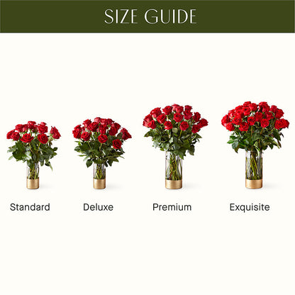 Classic Love Red Rose Bouquet – HILL'S FLOWERS AND EVENTS, San Jose CA