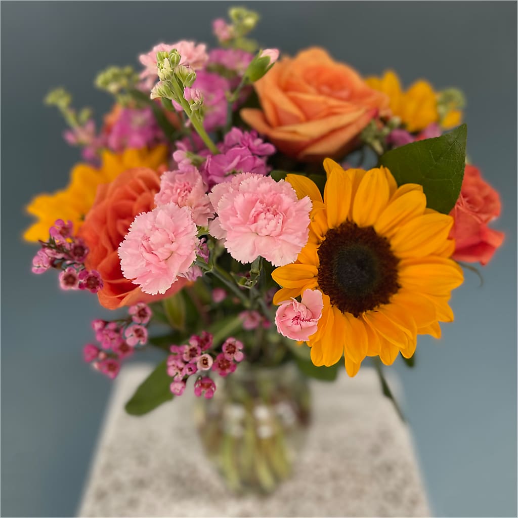Yellow Brick Road Bouquet – HILL'S FLOWERS AND EVENTS, San Jose CA