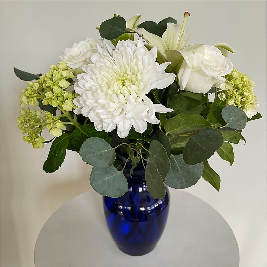 Snowy Dreams Bouquet – HILL'S FLOWERS AND EVENTS, San Jose CA