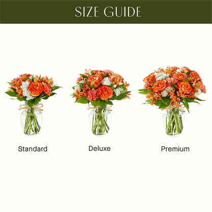 Apricot Glow Bouquet – HILL'S FLOWERS AND EVENTS, San Jose CA
