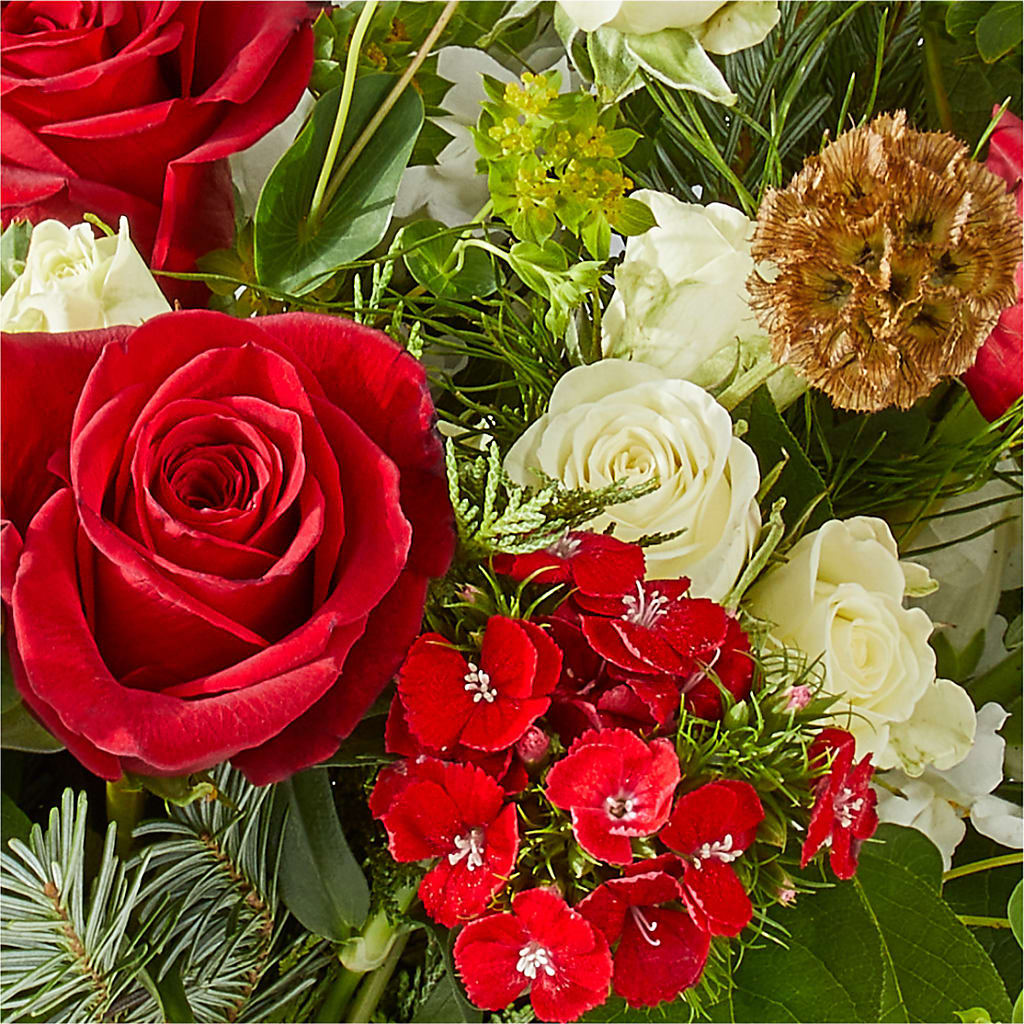 Deck the Halls Bouquet – HILL'S FLOWERS AND EVENTS, San Jose CA