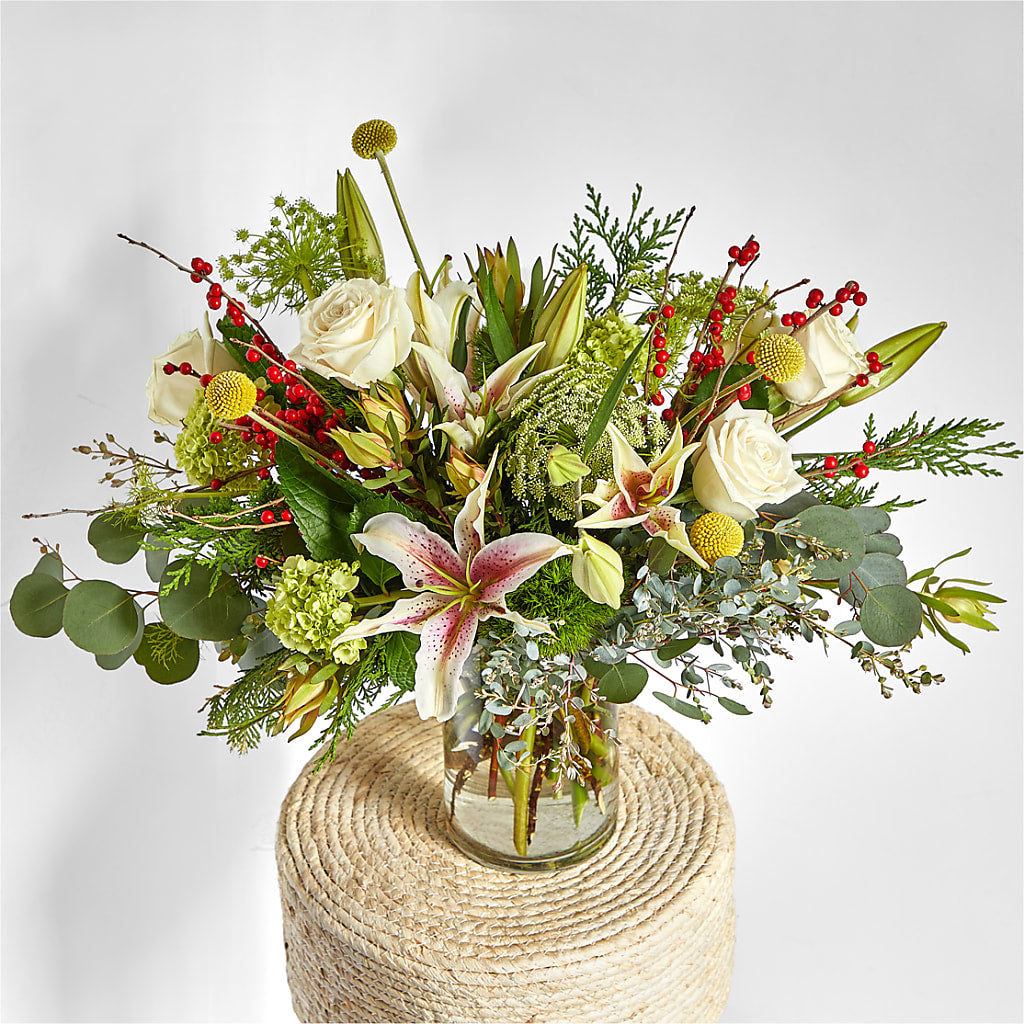 Berry & Bright Bouquet – HILL'S FLOWERS AND EVENTS, San Jose CA
